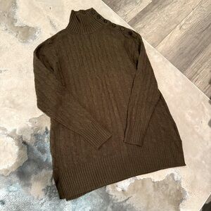 NWT！Ralph Lauren Wool Cashmere Turtleneck Sweater size M